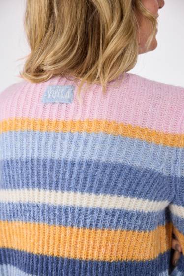 Lieblingsstück Multicolour-Ringel-Pulli VIP-Rabatte