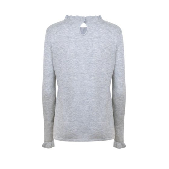 Lieblingsstück Pullover mit Rüschen-Details am Ausschnitt Wochenangebot