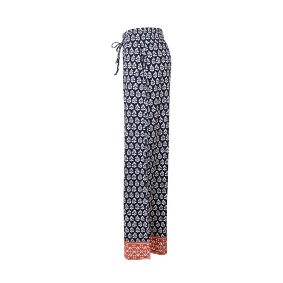 Lieblingsstück Gemusterte Hose mit Bordüre Bis zu 65% Rabatt