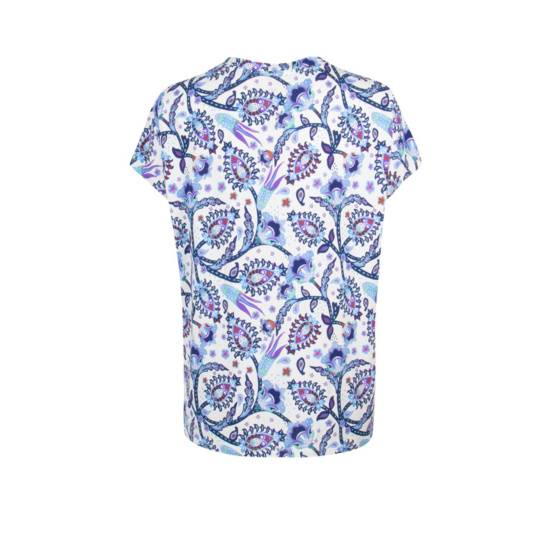 Lieblingsstück Kurzarm Sommer-Shirt mit Print Vierteljährliche Förderung