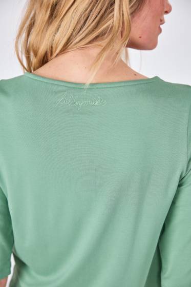 Lieblingsstück 3/4-Arm Shirt mit U-Boot Ausschnitt Bis zu 55% Rabatt