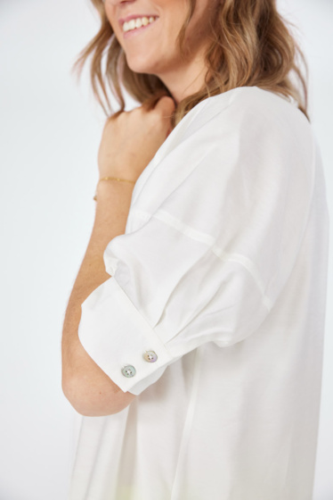 Lieblingsstück Bluse mit kurzem Raglan-Ärmel Fabrikladen