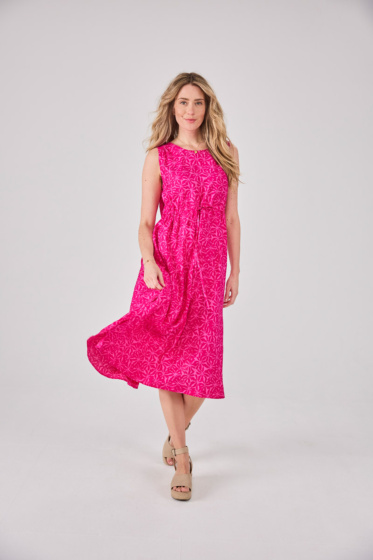 Lieblingsstück Ärmelloses Kleid mit Blumenprint Online