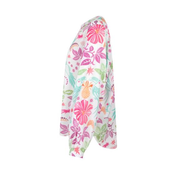 Lieblingsstück Bluse mit Puffärmel und Paradise Print Hotsell