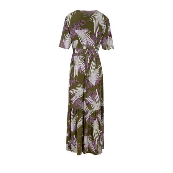 Lieblingsstück Maxikleid mit Gummizug und Print Meist gekauft