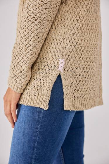 Lieblingsstück Strickjacke mit Strukturmuster Fabrikpreis
