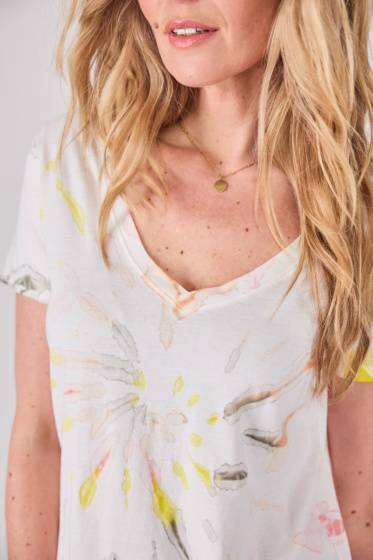 Lieblingsstück T-Shirt mit Batik Motiv Rabatt