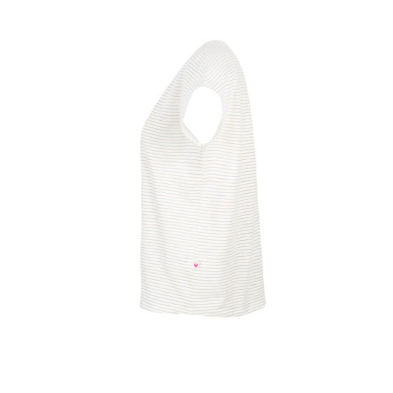 Lieblingsstück Gestreiftes T-Shirt mit V-Ausschnitt Cyber Monday