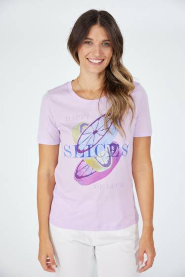Lieblingsstück Kurzarm T-Shirt Lemon Slices Letzte 3 Tage