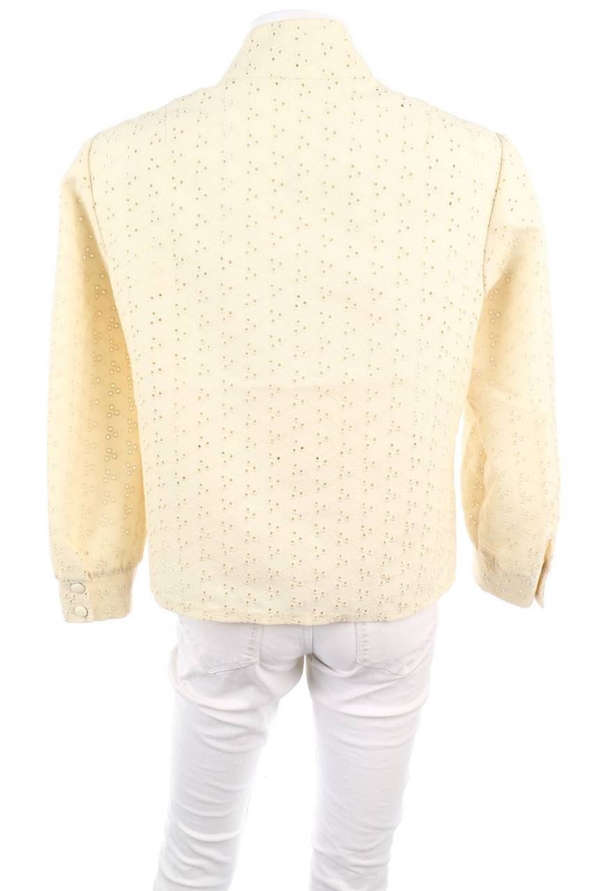 Carou VINTAGE Blazer-Jacke mit Lochspitze Neueste Stile
