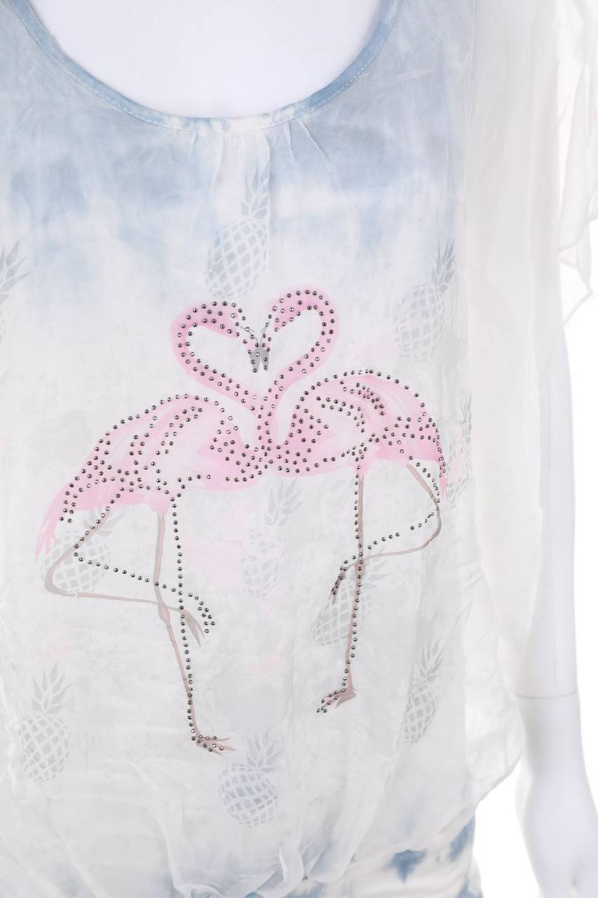 Carou My Own Bluse mit Print Bis zu 60% Rabatt