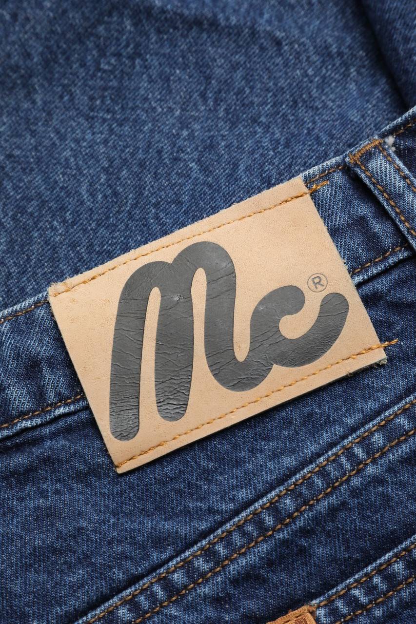 Carou MC Vintage-Dark Denim Straight Cut Jeans Sonderangebot der Fabrik