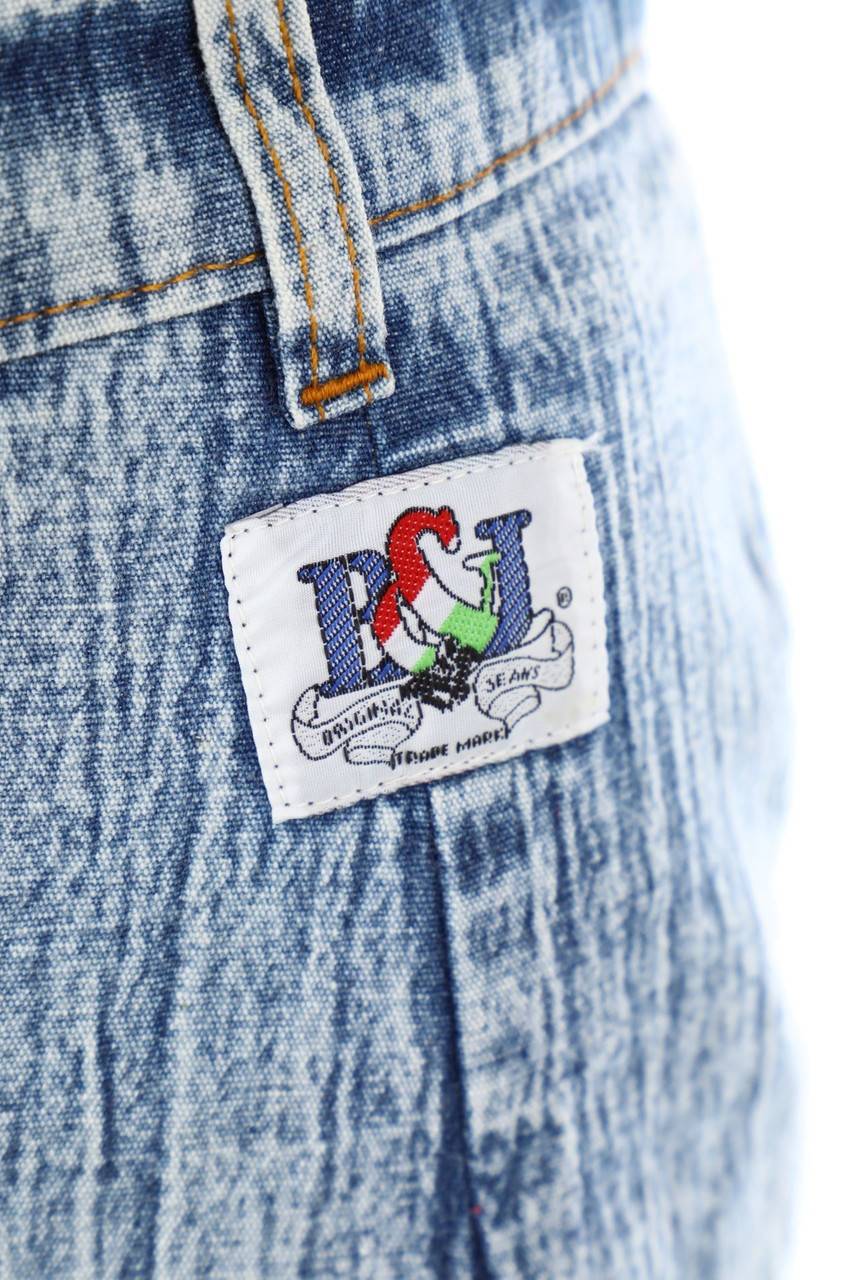 Carou VINTAGE Used Look-Jeansrock Nur noch ein Tag übrig