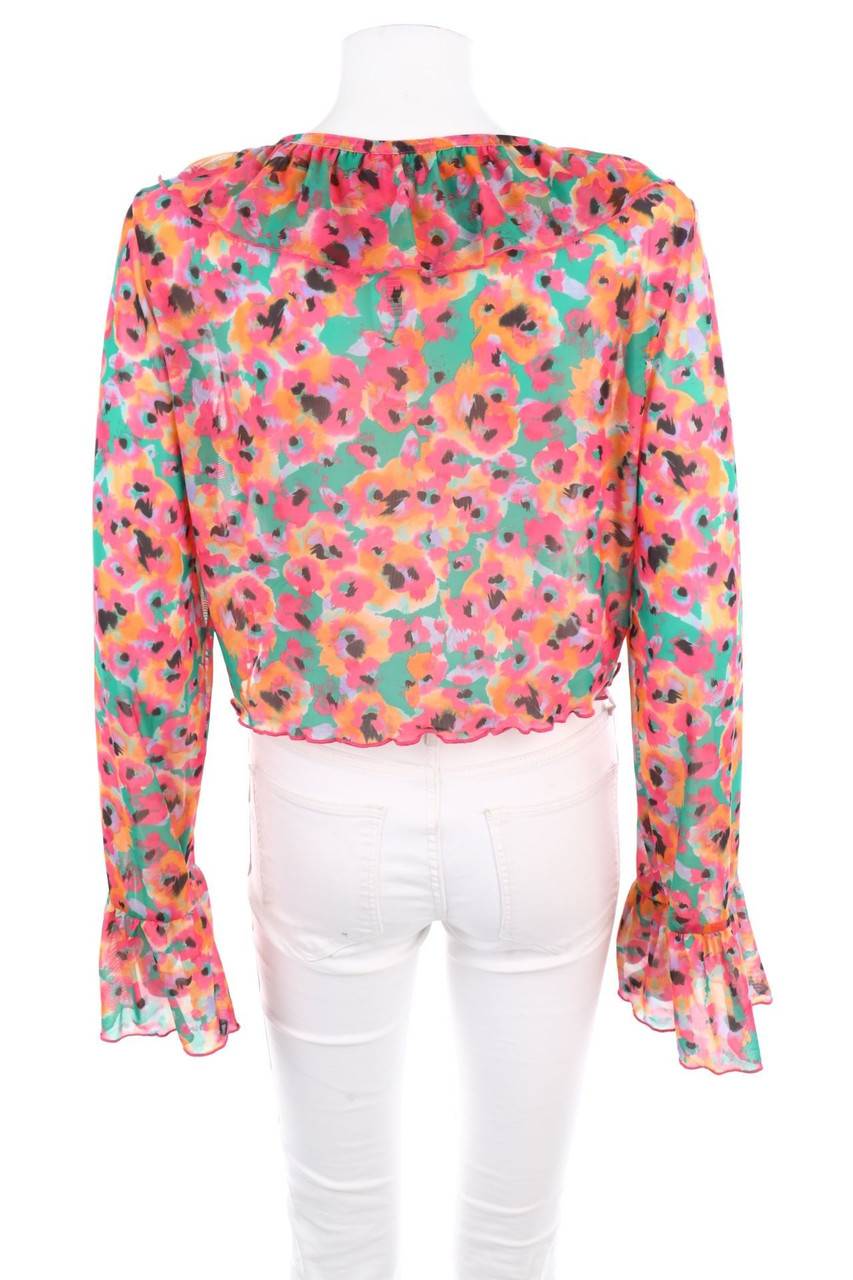 Carou MONKI Mesh-Bolero mit Blumen-Print 2025