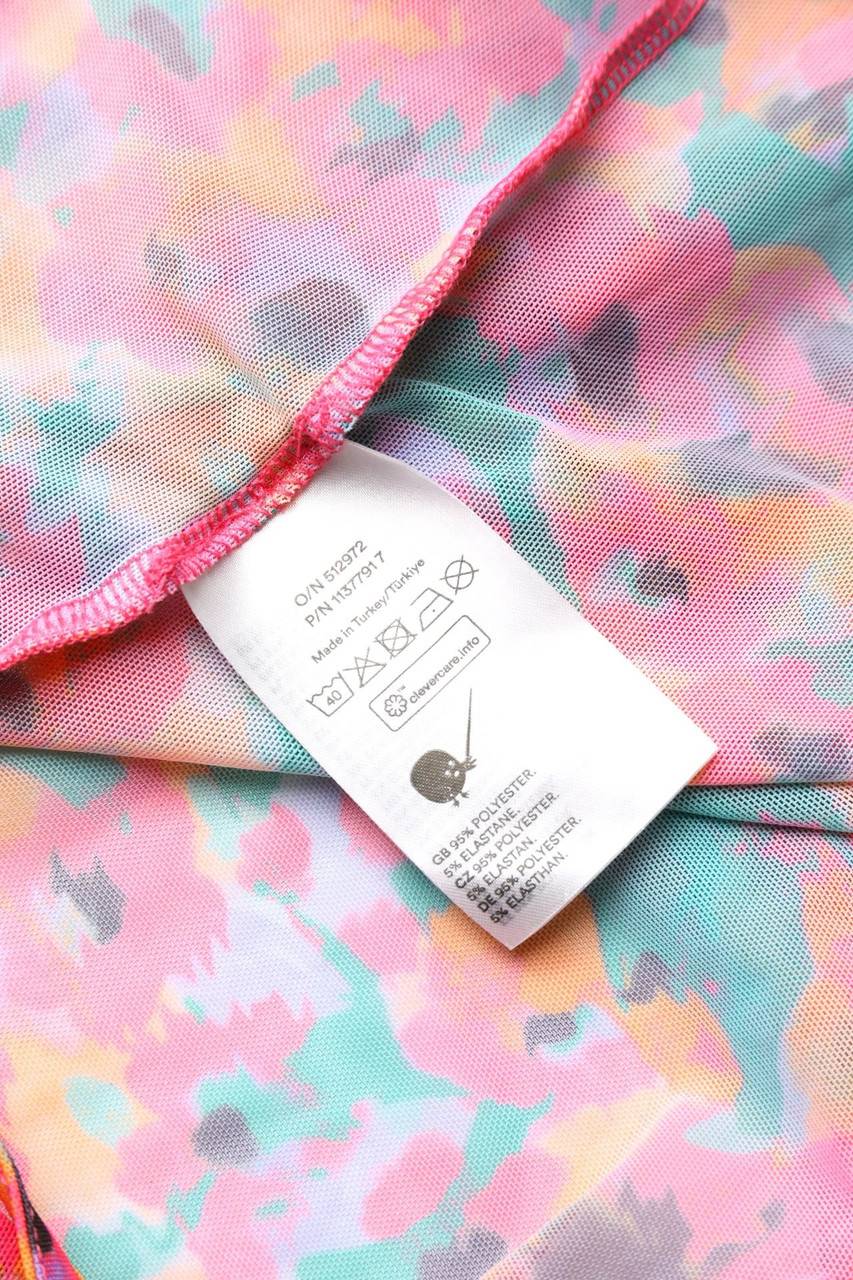 Carou MONKI Mesh-Bolero mit Blumen-Print 2025