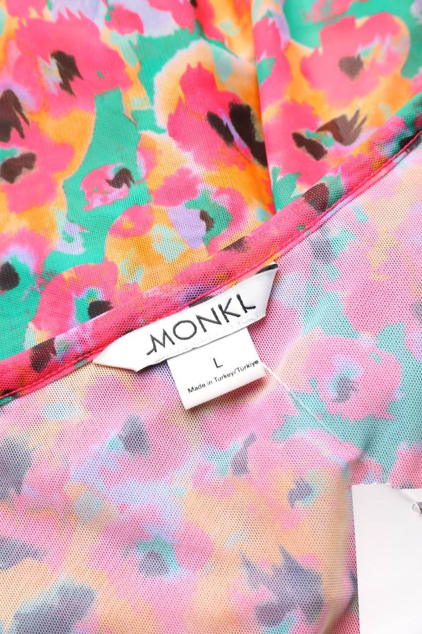 Carou MONKI Mesh-Bolero mit Blumen-Print 2025