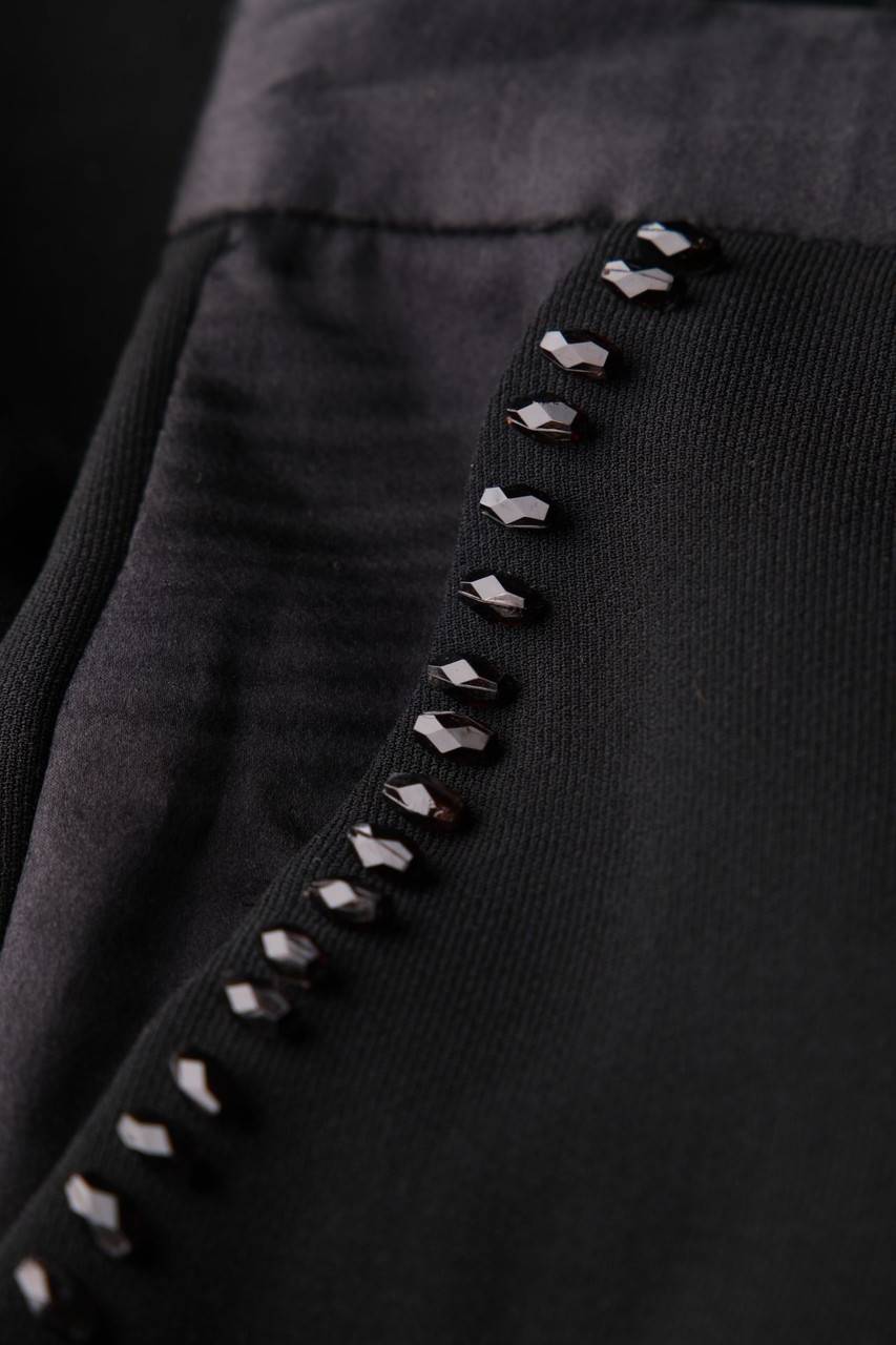 Carou BY MALENE BIRGER Hose mit Schmuckstein-Applikation Fabrikverkauf