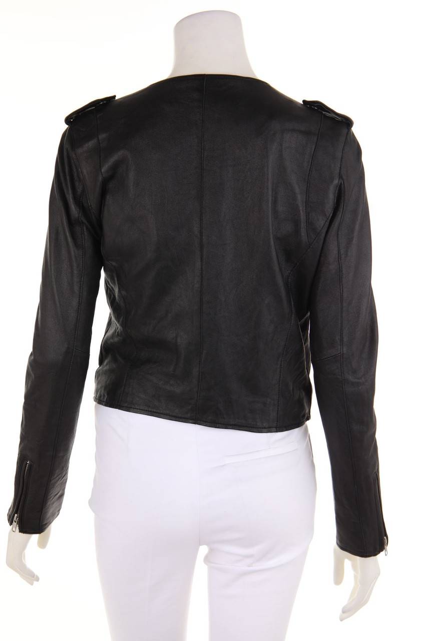 Carou REPEAT LEATHER Lederjacke im Biker-Stil Kostenloser Versand