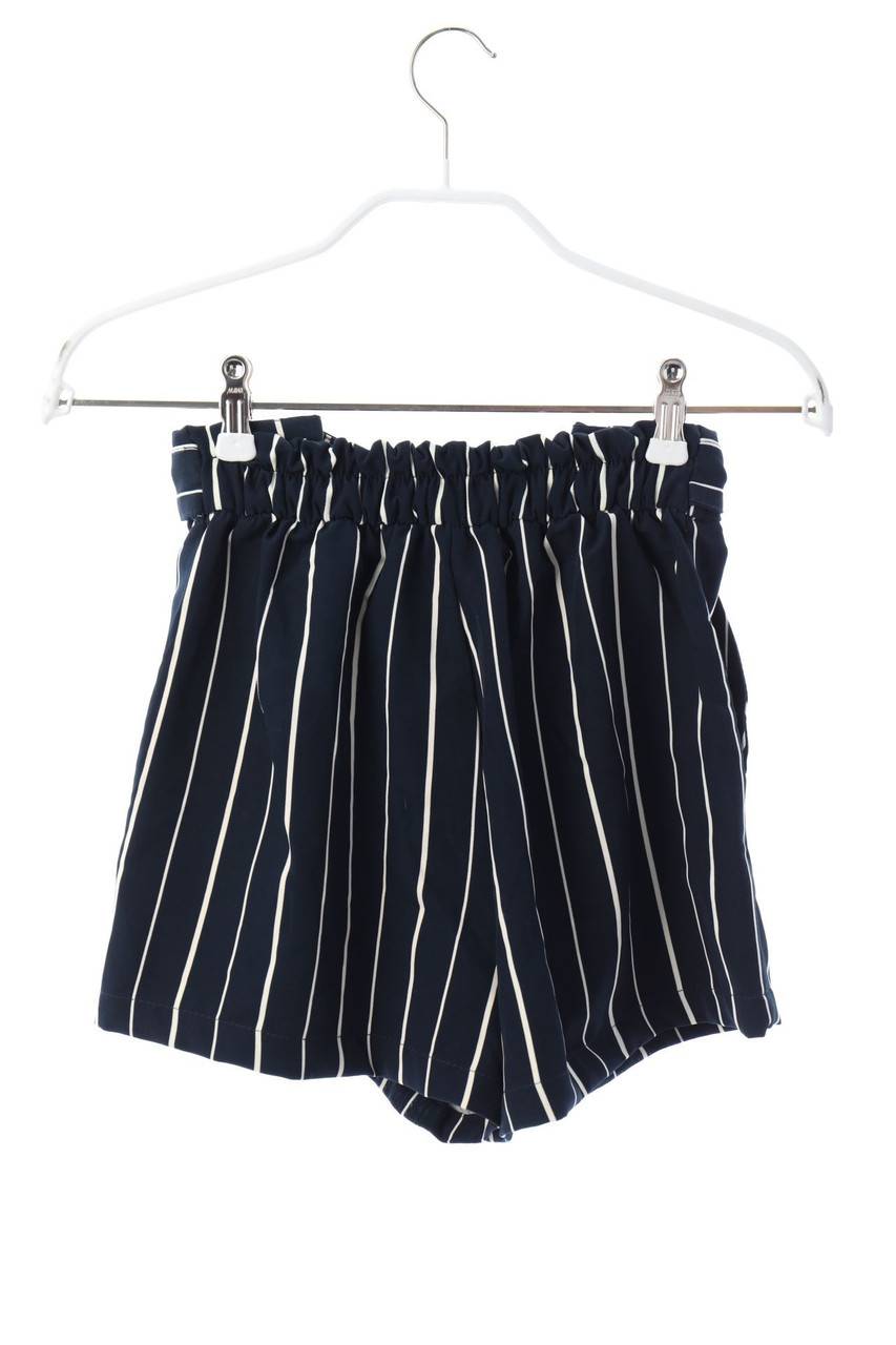 Carou PULL&BEAR Paperbag-Hotpants mit Streifen Zeitlich begrenztes Angebot