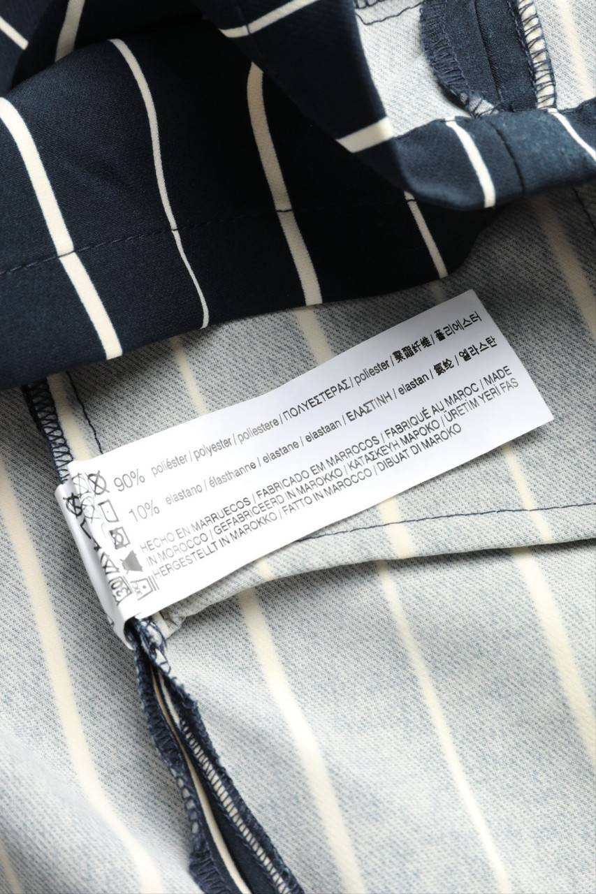 Carou PULL&BEAR Paperbag-Hotpants mit Streifen Zeitlich begrenztes Angebot