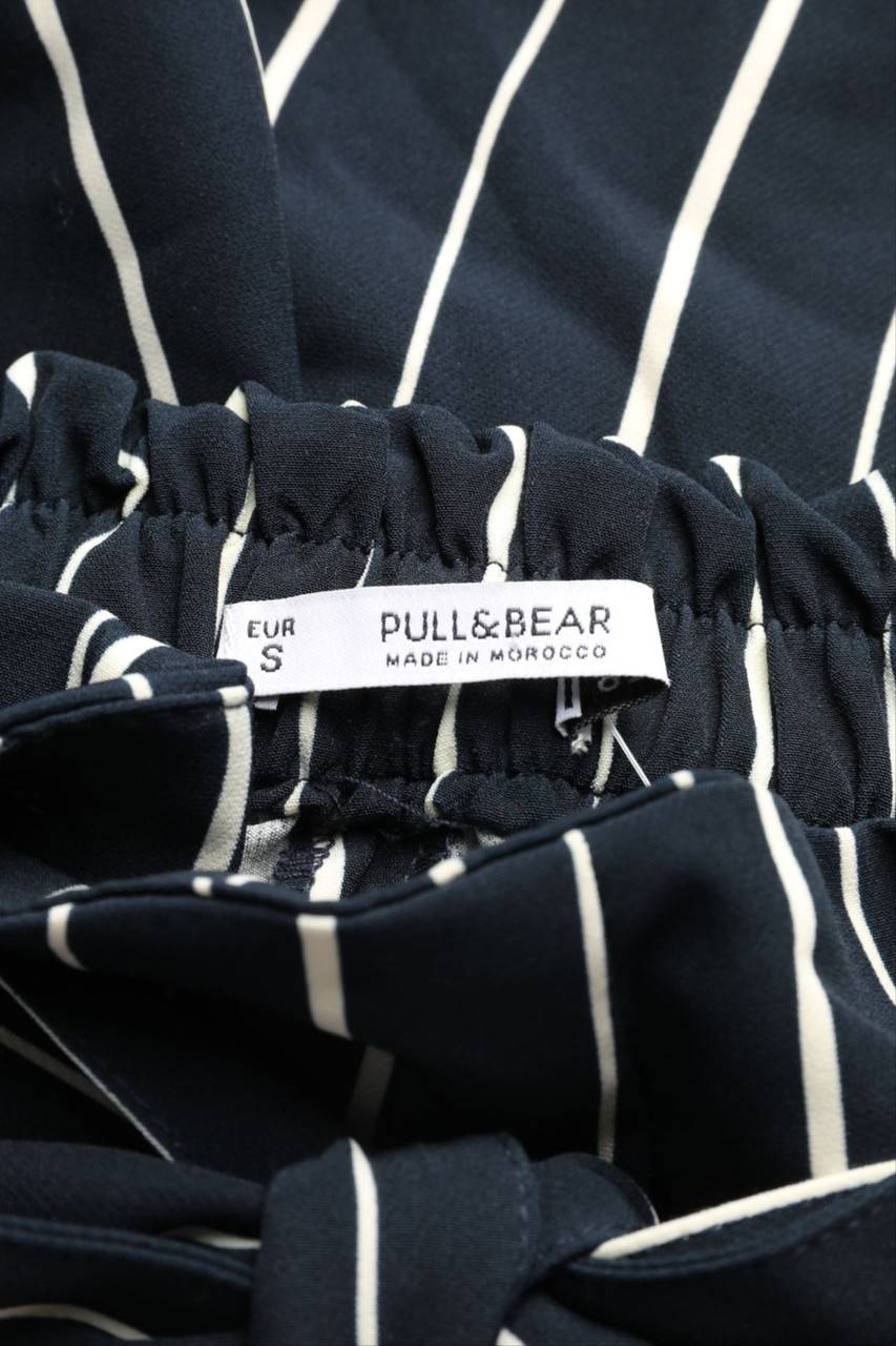 Carou PULL&BEAR Paperbag-Hotpants mit Streifen Zeitlich begrenztes Angebot
