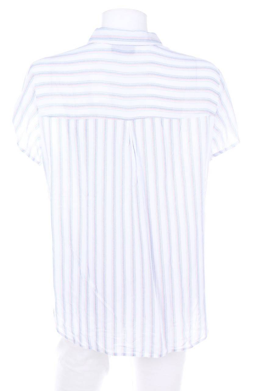 Carou Yessica by C&A Hemd-Bluse mit kurzem Ärmel zum Knoten Saisonale Angebote