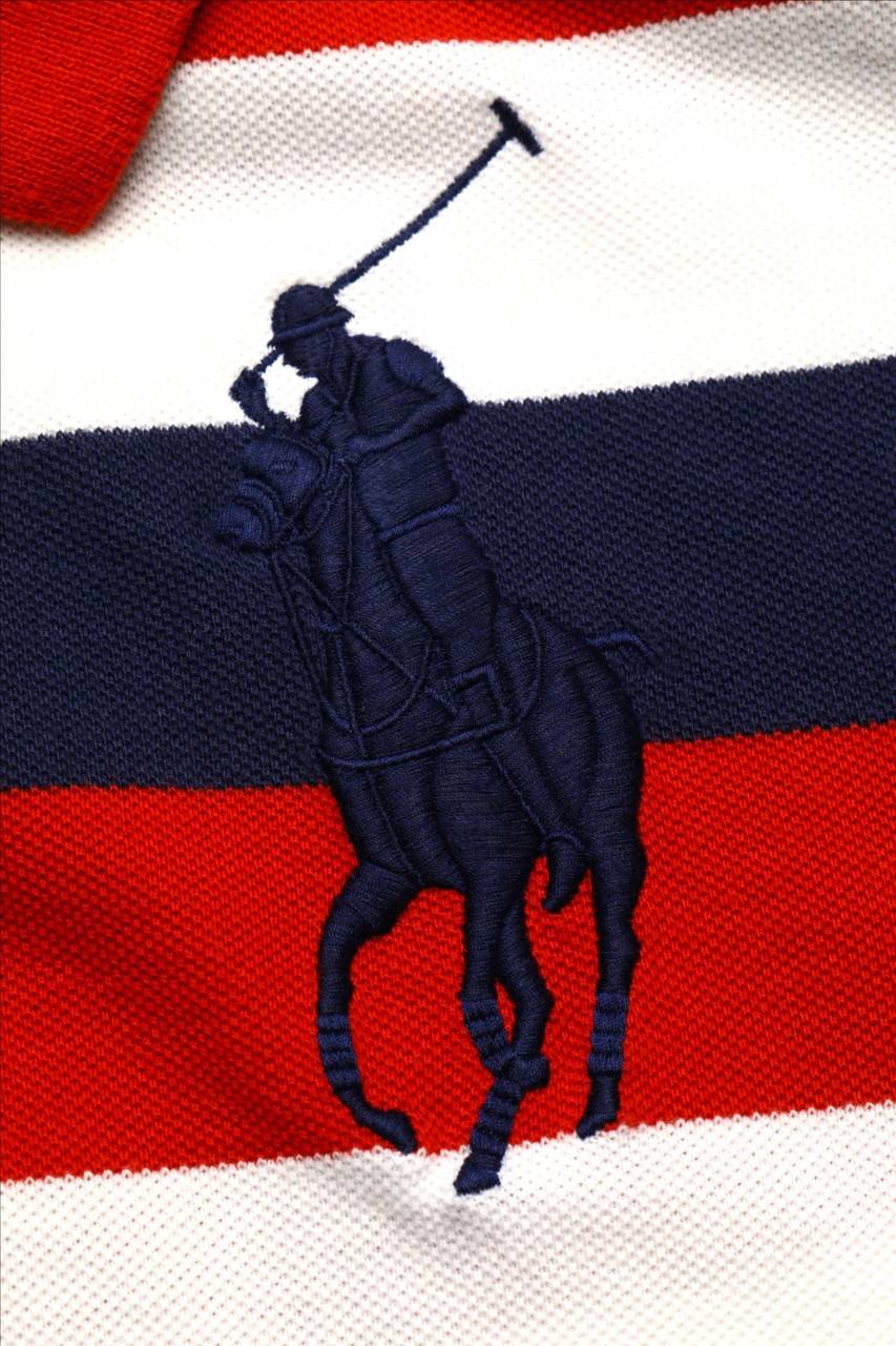 Carou POLO RALPH LAUREN Poloshirt mit Logo-Stickerei im Angebot