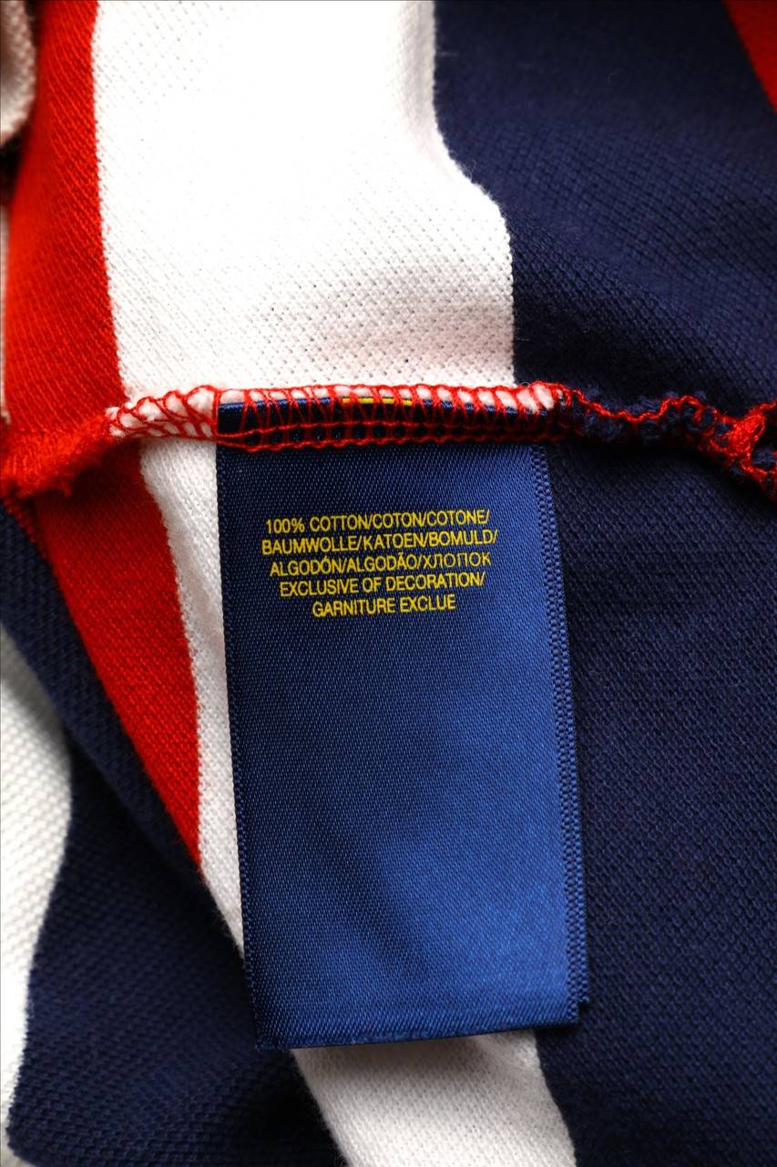 Carou POLO RALPH LAUREN Poloshirt mit Logo-Stickerei im Angebot