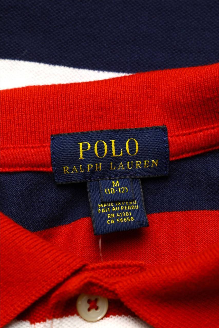Carou POLO RALPH LAUREN Poloshirt mit Logo-Stickerei im Angebot