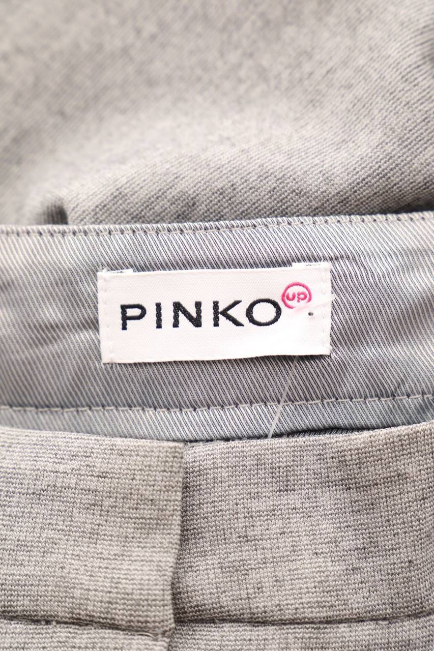 Carou PINKO UP Hose mit Kunstleder-Details Online Shopping