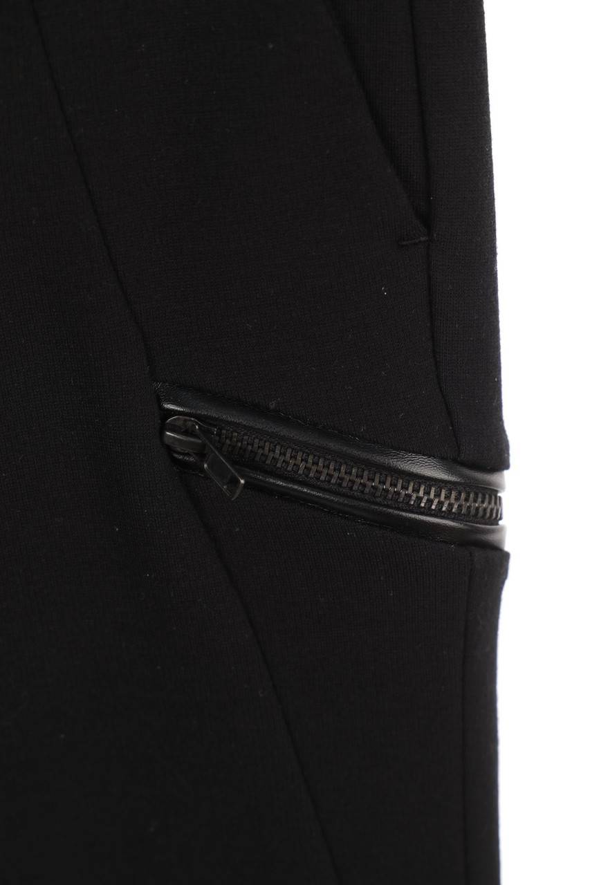 Carou PINKO UP Hose mit Kunstleder-Details Saisonschlussverkauf