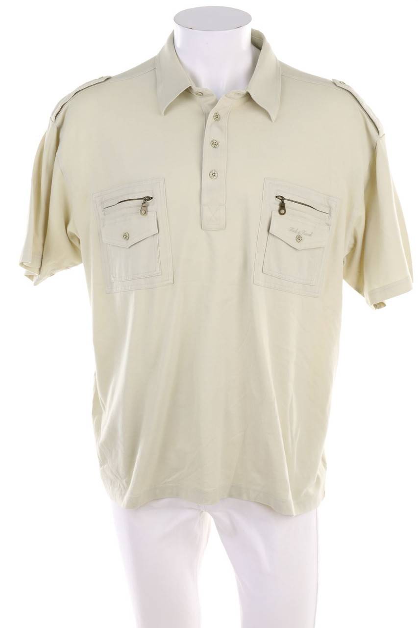 Carou Catamaran Poloshirt im Safari-Stil Zeitlich begrenztes Angebot