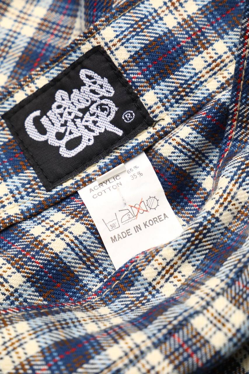 Carou VINTAGE Hose mit Tartan-Muster Tägliche Deals
