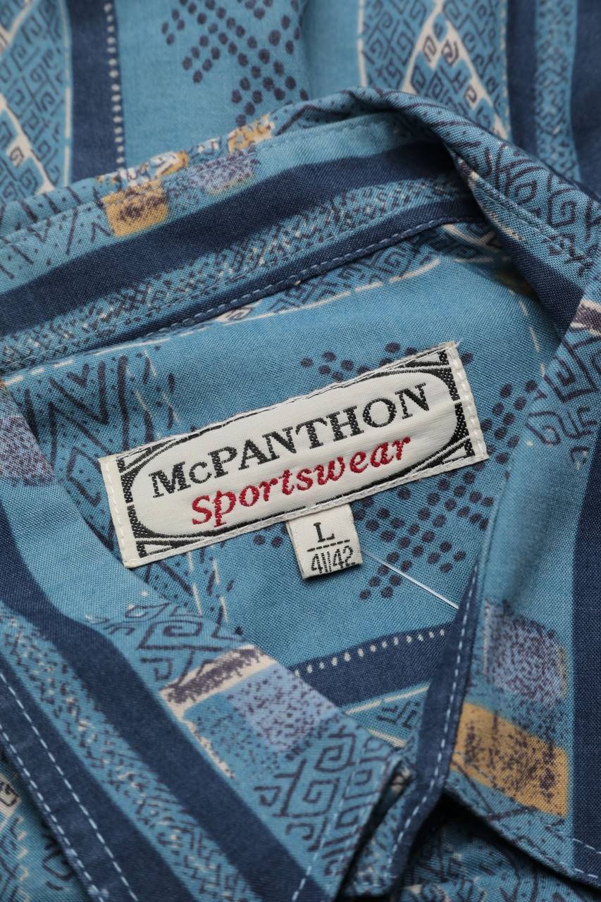 Carou Mc Panthon sportswear Print-Hemd Sonderangebote