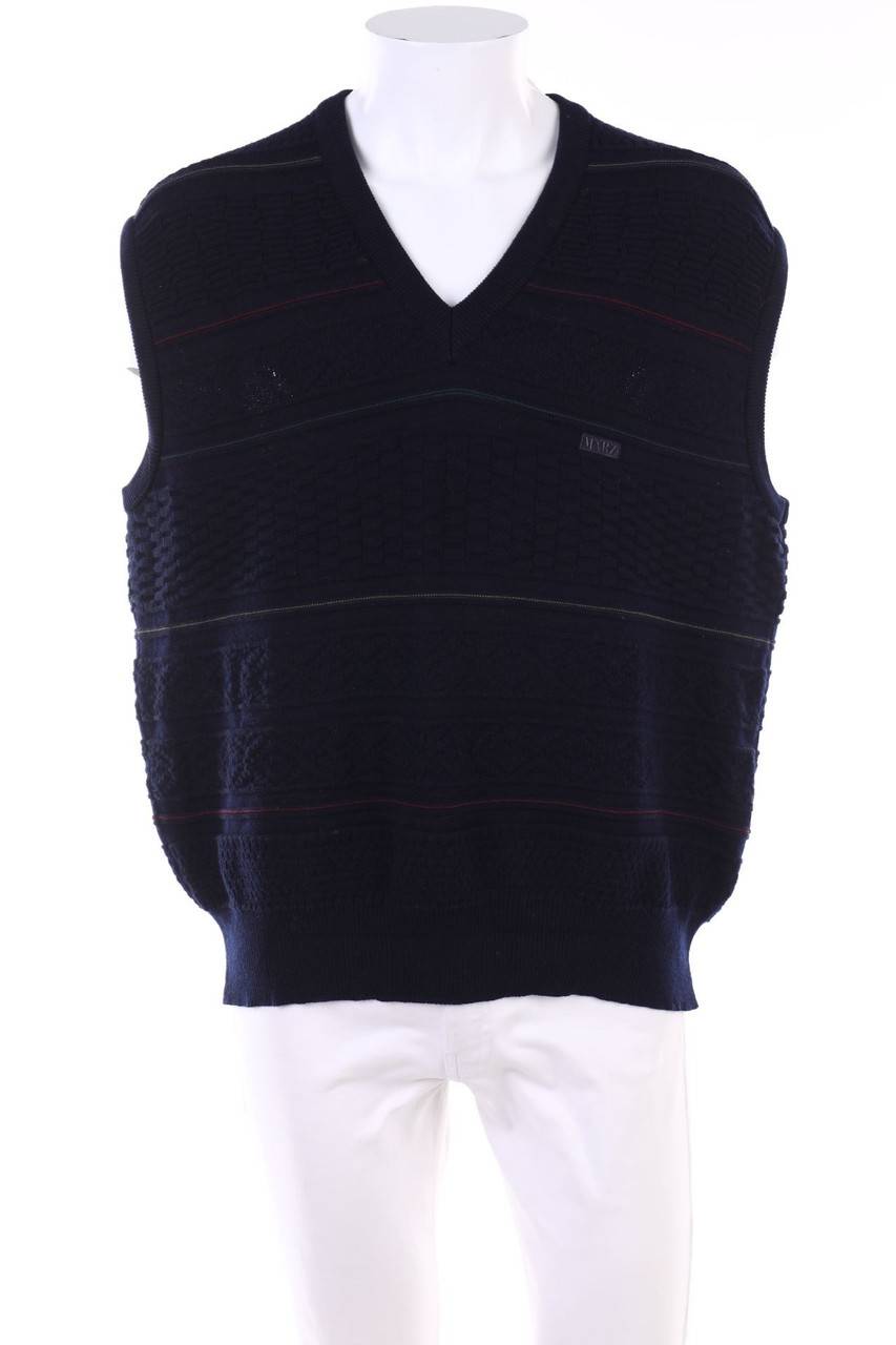Carou MÄRZ MÜNCHEN Vintage-Pullunder aus Schurwolle im Preppy Style Tiefpreis