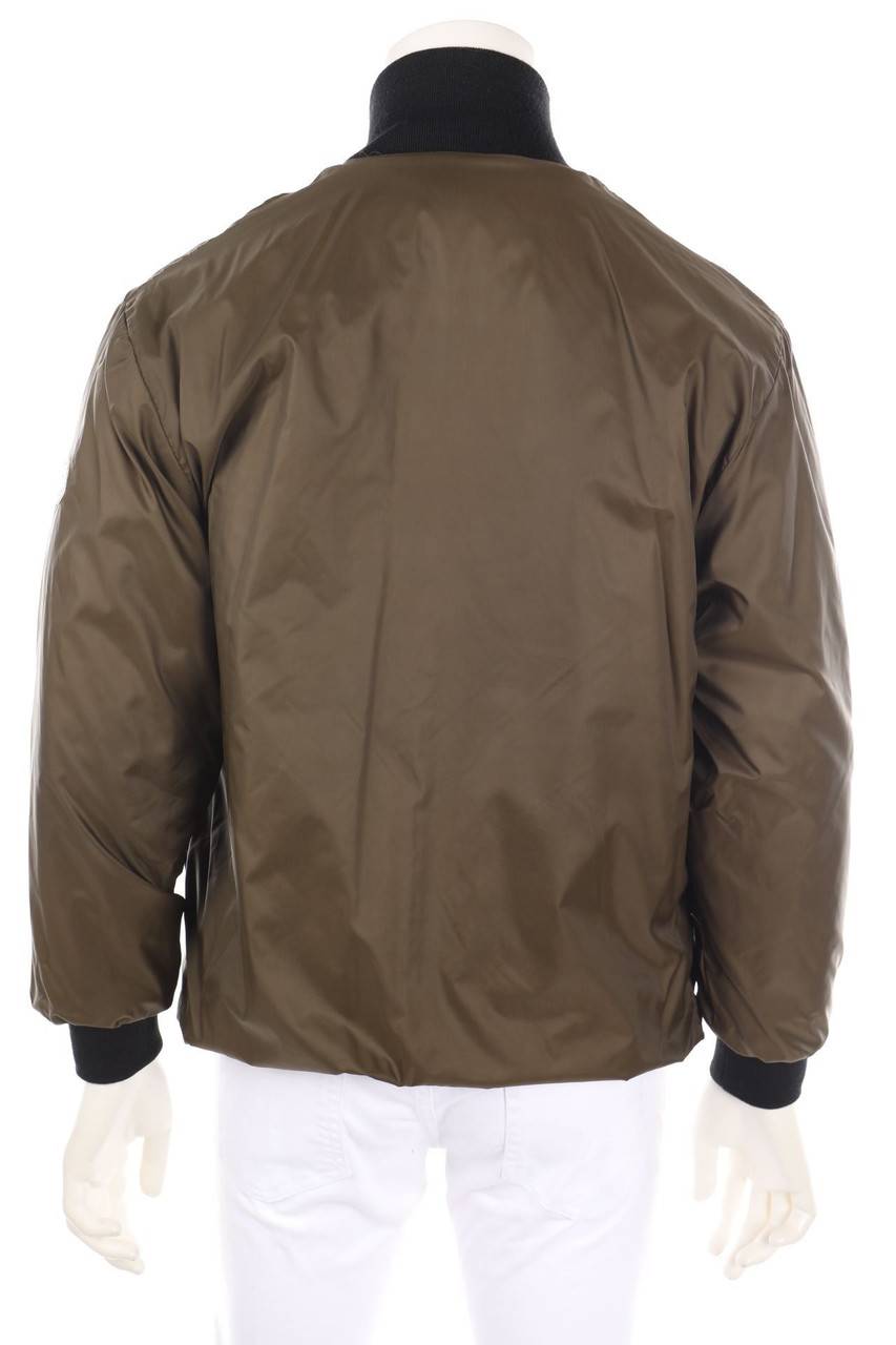 Carou Moncler Wende-Blousonjacke mit Logo-Applikation Clearance-Verkauf
