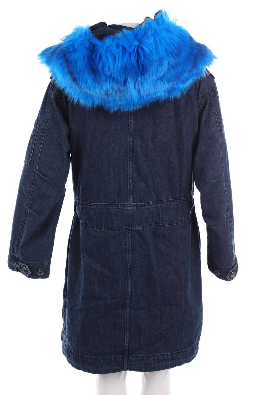 Carou DIESEL Jeans-Mantel mit Fake Fur-Besatz Bis zu 60% Rabatt