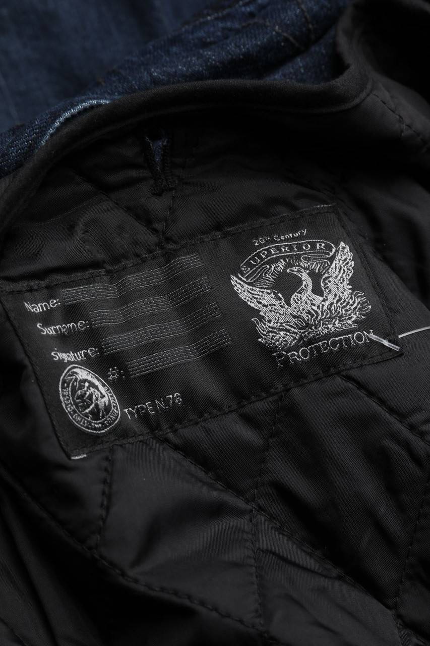 Carou DIESEL Jeans-Mantel mit Fake Fur-Besatz Bis zu 60% Rabatt