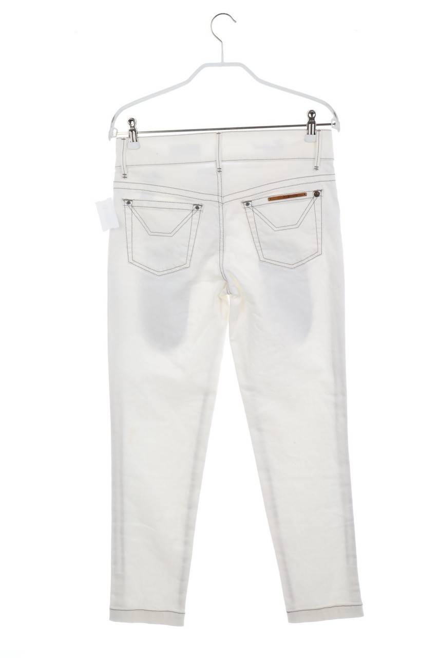 Carou Jeckerson Skinny-Jeans mit Kunstleder-Details Nur noch ein Tag übrig