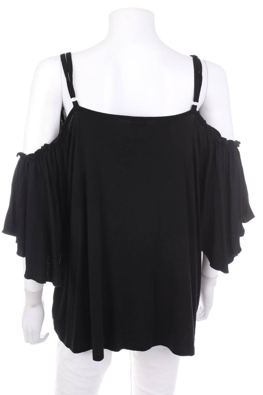 Carou RAINBOW Cold-Shoulder-Bluse mit Blumen-Print 50% Rabatt für begrenzte Zeit