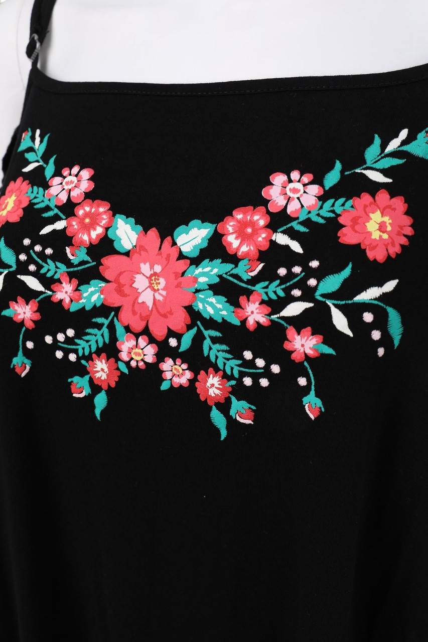 Carou RAINBOW Cold-Shoulder-Bluse mit Blumen-Print 50% Rabatt für begrenzte Zeit