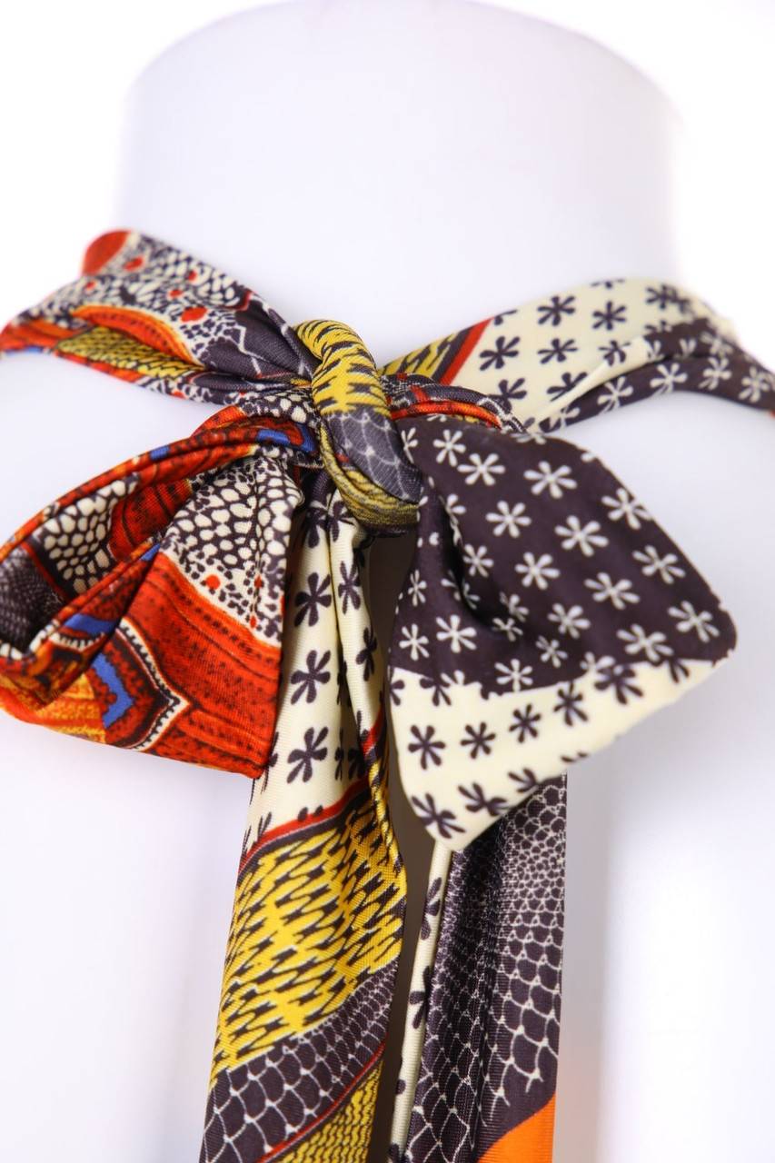 Carou ashley brooke Neckholder-Top mit Ethno-Print Outlet