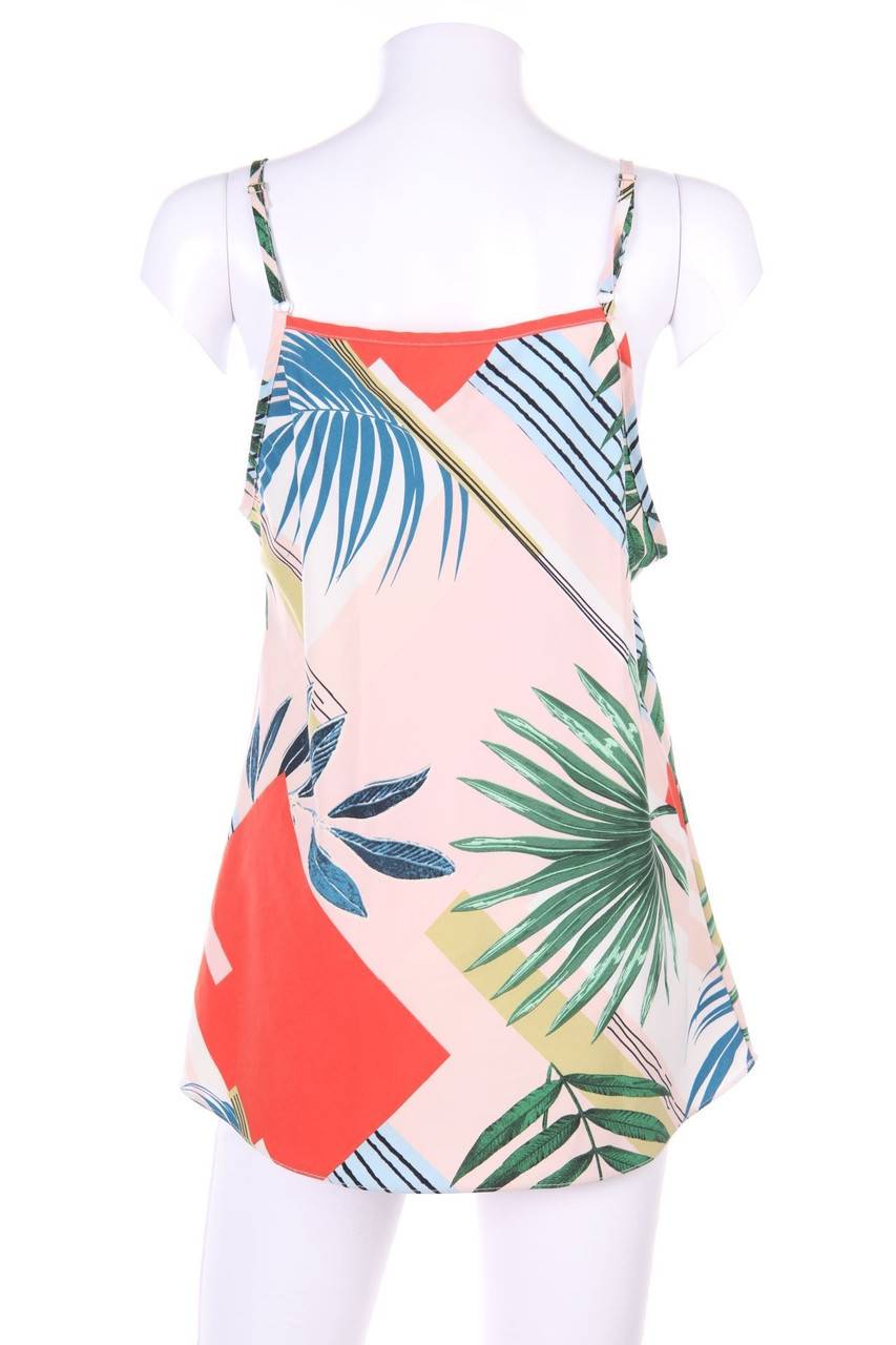 Carou Ohne Label Top mit Tropical Print Hotsell