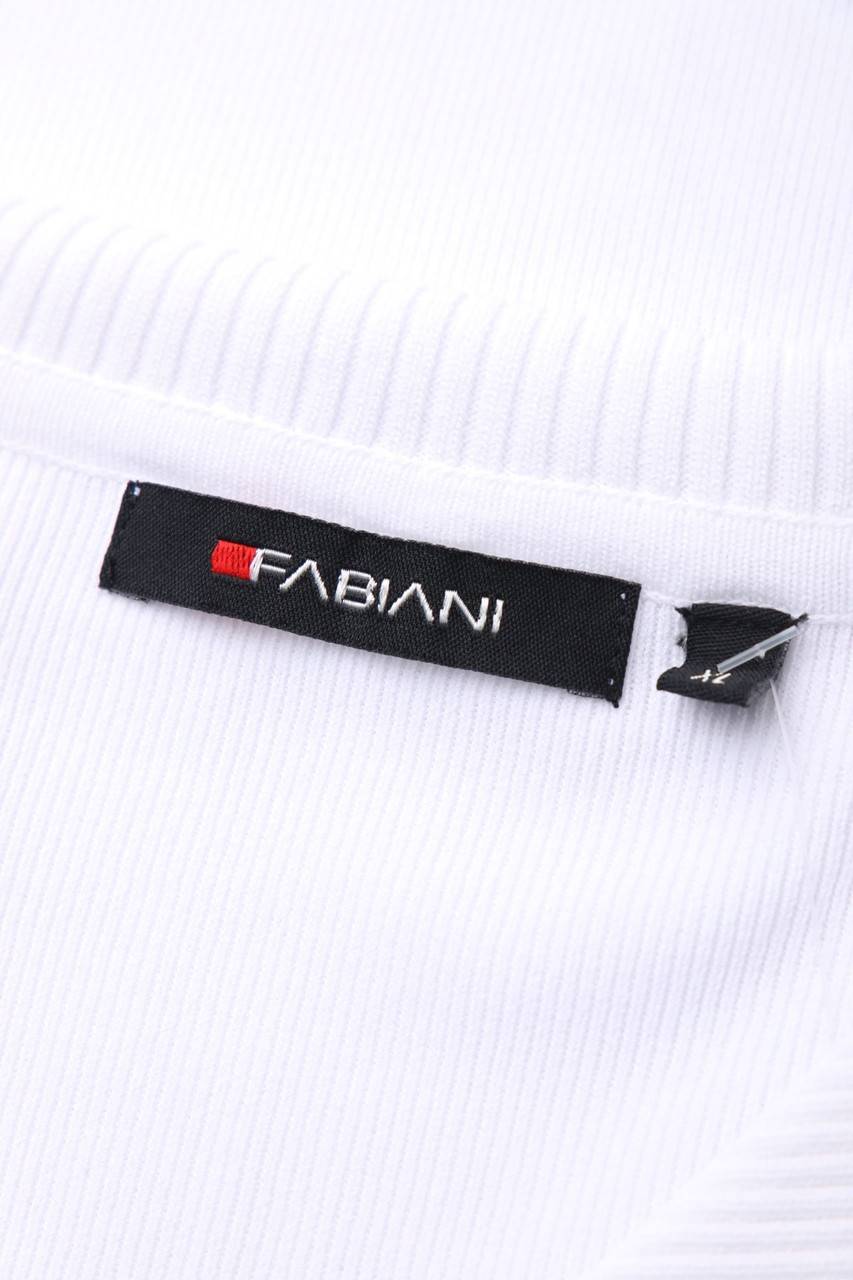 Carou FABIANI Kurzarm-Polo-Pullover Blitzverkäufe