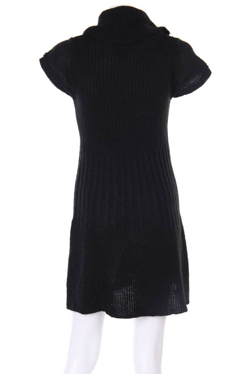 Carou Ohne Label Strick-Minikleid mit Rollkragen Limitierter Zeitrabatt