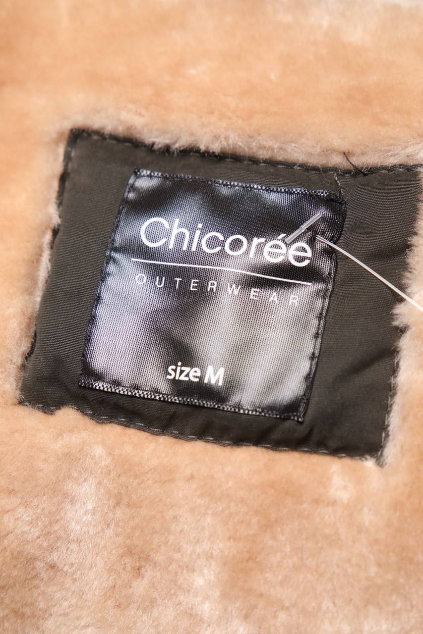 Carou Chicorée Parka mit Fake Fur-Besatz Fabrikpreis