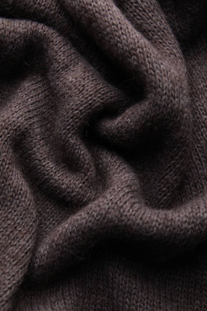 Carou Ohne Label Strickkleid mit Mohair Sonderangebot