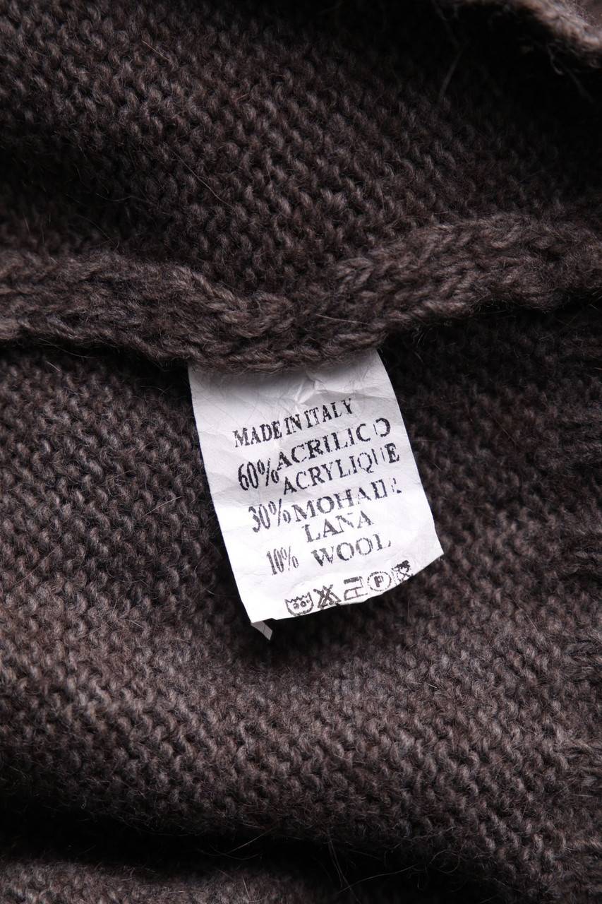 Carou Ohne Label Strickkleid mit Mohair Sonderangebot