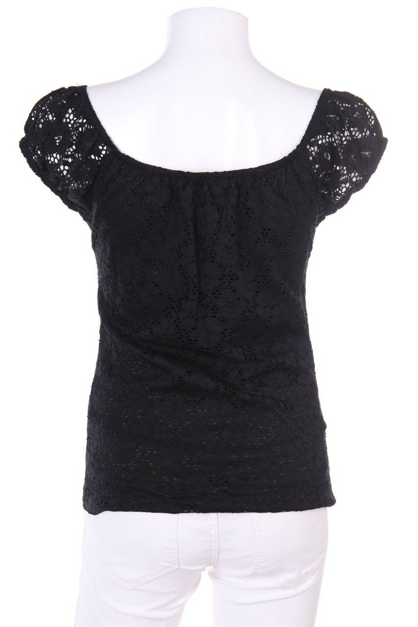 Carou NO EXCUSE Bluse aus Spitze mit Reißverschluss Preisnachlass