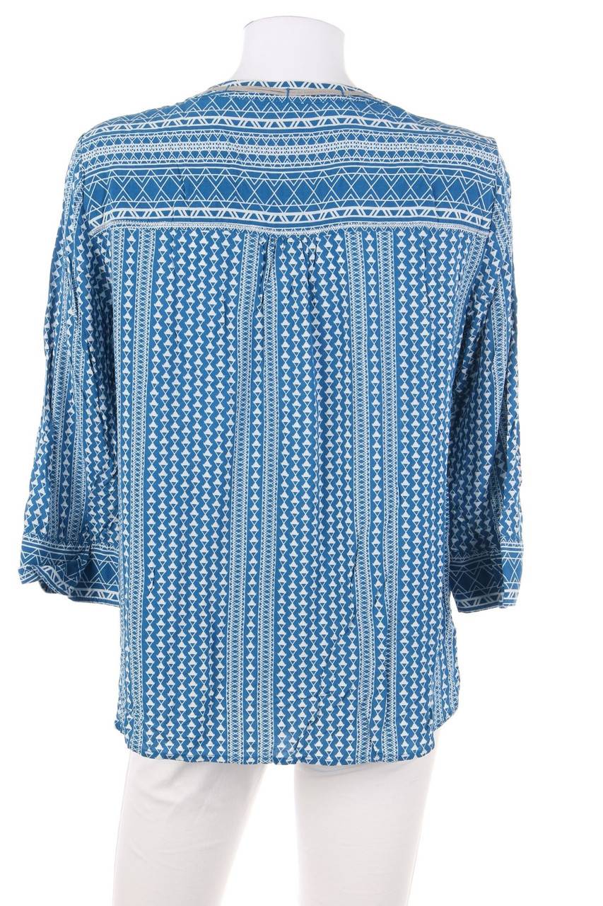 Carou CECIL Bluse mit geometrischem Muster aus Viskose Zeitlich begrenztes Angebot